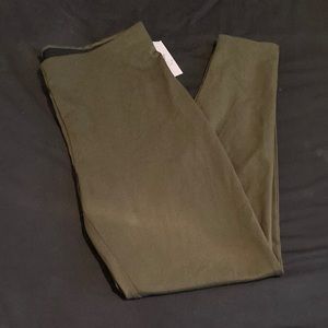 Leggings with Zippers on Leg